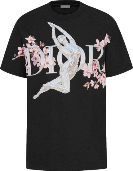 dior sorayama shirt|dior sorayama cherry blossom shirt.